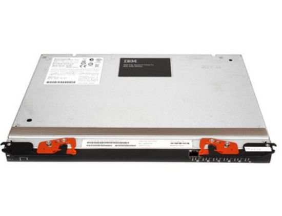 Picture of 69Y1932 IBM FLEX System FC3171 8 Gigabite SAN Switch Module Flex System Enterprise Enclosure Chassis. New Bulk Pack.