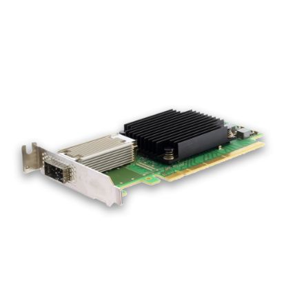 Picture of 6FKDT Dell Mellanox Connectx-5 VPICX555a Single Port 100GB QSFP PCI-E 3.0 X 16 Network Adapter. Refurbished.
