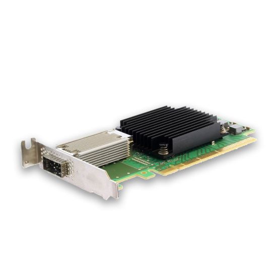 Picture of 6FKDT Dell Mellanox Connectx-5 VPICX555a Single Port 100GB QSFP PCI-E 3.0 X 16 Network Adapter. Refurbished.