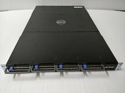 Picture of 6KJC5 Dell Force10 12fc8eth10-U S5000 12 Port Sfp+ Module. Refurbished.
