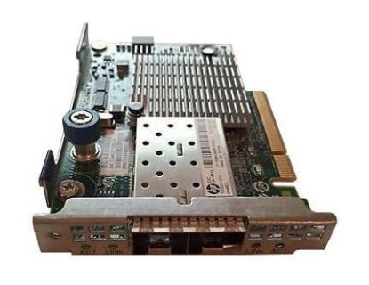 Picture of 700749-001 HPE FlexFabric 2-Port 10GbE 534FLR-SFP+ Adapter for G9 G10. Refurbished.