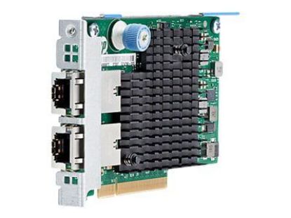 Picture of 701525-001 HPE 10GbE Dual-Port 561FLR-T Adapter for G8 G9 Servers. New Bulk Pack.