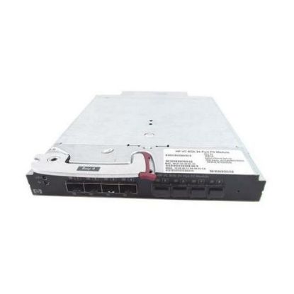 Picture of 708063-001 HP Virtual Connect 8GB 24-Port Fibre Channel Module Switch 24 Ports Plug-In Module. Refurbished.