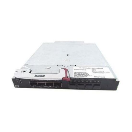 Picture of 708063-001 HP Virtual Connect 8GB 24-Port Fibre Channel Module Switch 24 Ports Plug-In Module. Refurbished.