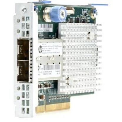 Picture of 717489-001 HPE Ethernet 10GB 2-Port 570flr-SFP+ Adapter. Refurbished.
