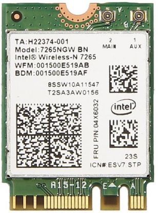 Picture of 7265.NGWWB.W Intel 7265 IEEE 802.11AC Bluetooth 4.0 Wi-Fi/Bluetooth Combo Adapter | Brand New 3 Years Warranty