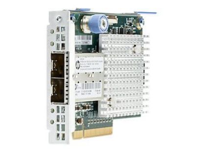 Picture of 728531-001 HPE 571FLR-SFP+ Network Adapter PCI Express 2.0 X8 Low Profile 10 Gigabit SFP+ X 2. Refurbished.