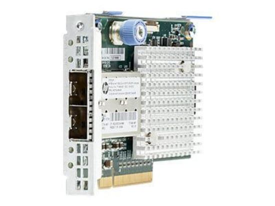 Picture of 733386-001 HPE 571FLR SFP+ Network Adapter - PCI Express 2.0 X8 Low Profile - 10 Gigabit SFP+ X2 For Proliant DL360P GEN8, DL380P GEN8. Refurbished.