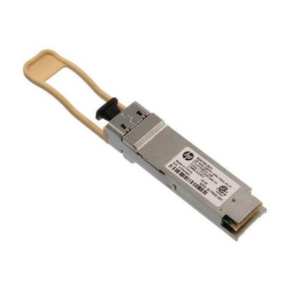 Picture of 746960-001 HPE Bladesystem C-Class 40GB QSFP+ MPO SR4 100M Transceiver. New Bulk Pack.