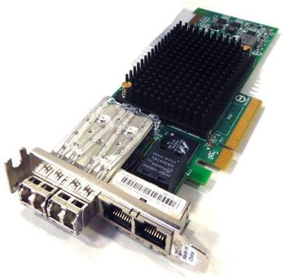 Picture of 74Y1987 IBM 10GB PCIE2 X8 4 Port Ethernet Card. Refurbished.