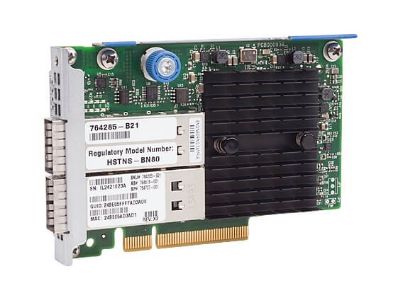 Picture of 764737-001 HPE Infiniband Fdr/Ethernet 10GB/40GB 2Port 544 Flr-Qsfp Network Adapter. Refurbished.
