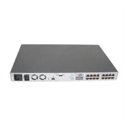 Picture of 767081-001 HPE KVM Console G3 Switch 0X2X16 KVM Switch 16 Ports. Refurbished.