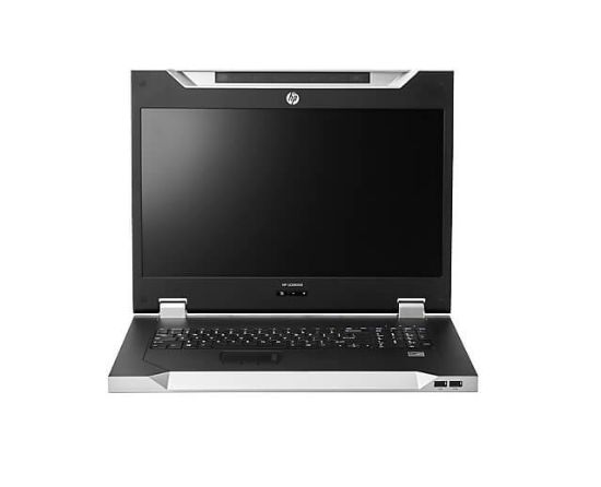 Picture of 776634-001 HPE LCD8500- KVM Console Kit USB 18.51- Rack-Mountable. New Bulk Pack.