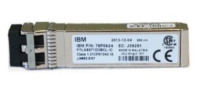 Picture of 77P8504 IBM 8GB SFP SW Optical Transceiver. New Bulk Pack.