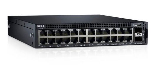Picture of 7W1WN Dell Networking X1026 Switch 24 Ports Managed Rack-Mountable. Refurbished.