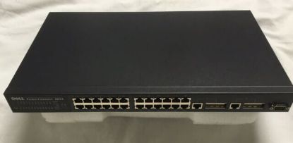 Picture of 7X722 Dell Powerconnect 3024 Fast Gigabit Ethernet 24 Ports Switch. Refurbished.
