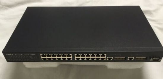 Picture of 7X722 Dell Powerconnect 3024 Fast Gigabit Ethernet 24 Ports Switch. Refurbished.