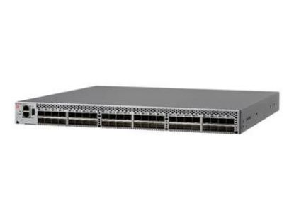 Picture of 80-1005268-03 Brocade 6510 Switch 24 Ports Managed With 24x 8 Gbps SWL SFP+ Transceiver Non-Port Side Flow. Refurbished.