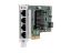 Picture of 811544-001 HP 4 Port 366T Ethernet NIC 4-1GB Ethernet Ports Pci Express 2.1X4. Refurbished.