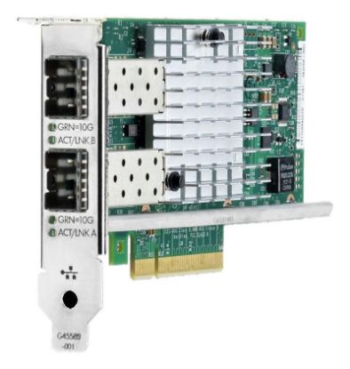 Picture of 817750-B21 HPE Dual-Ports 25Gbps 640FLR-SFP28 Network Adapter. Refurbished.