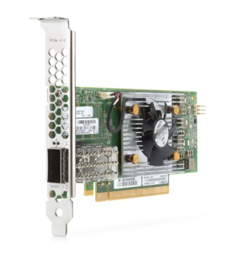 Picture of 817760-001 HPE Ethernet 4x25gb 1-port 620qsfp28 Adapter. Refurbished.