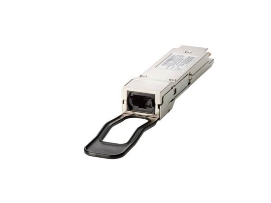 Picture of 880970-001 HPE M-Series 100 Gbe Quad Small Form-Factor Pluggable (QSFP28) Sr4 100 M Transceiver. Refurbished.