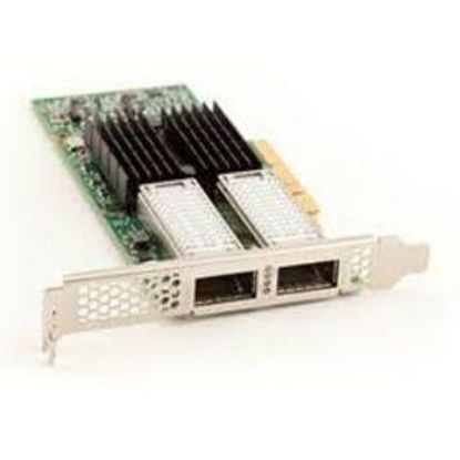 Picture of 8KP6W Dell Infiniband ConnectX-3 VPI CX353A HCA Single Port Transceiver Port Ethernet Host Channel Adapter Card With High Profile. Refurbished.