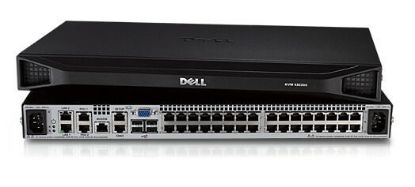 Picture of 93W49 Dell KVM 2162DS Remote Console Switch. Refurbished.