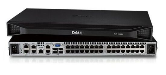 Picture of 93W49 Dell KVM 2162DS Remote Console Switch. Refurbished.