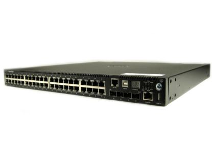 Picture of 9CJNC Dell Force10 Gigabit Network Switch. Refurbished.