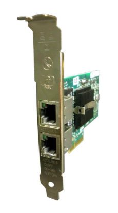 Picture of AD337A HP Dual-Ports RJ-45 10/100/1000Base-T Gigabit Ethernet PCI Express x4 Network Adapter. Refurbished.