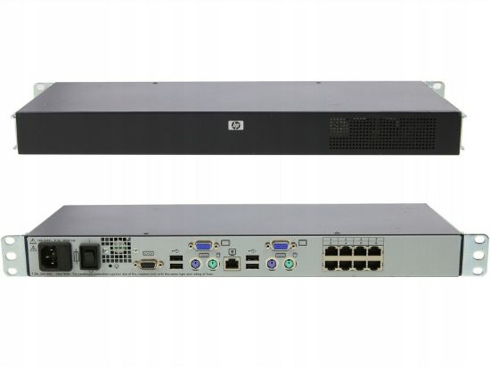 Picture of AF616A HPE Network KVM Server Console Switch 8 Port | Refurbished