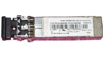 Picture of AFBR-709SMZ-IB2 IBM 10GB SFP SR Short-Range Transceiver. Refurbished.