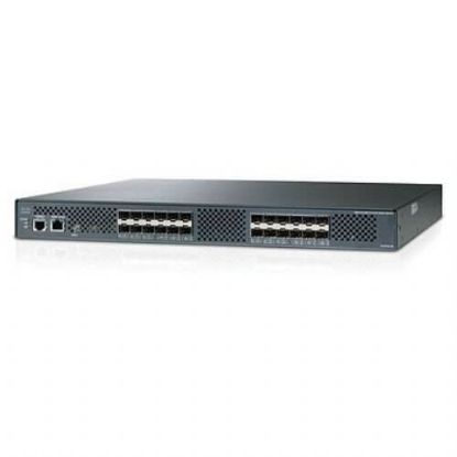 Picture of AG647A HPE MDS 9124 4GB Fibre Channel 16 Ports Fabric Switch | New Bulk Pack