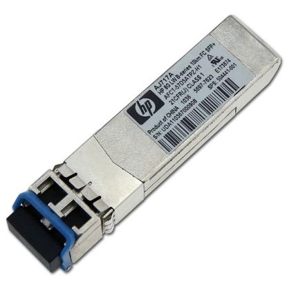 Picture of AJ717A HPE 8GBPS FC Long Wave 10KM B-Series SFP+ Transceiver Module | New Bulk Pack
