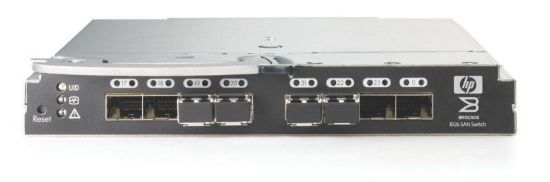 Picture of AJ822B HP Brocade 8/24c SAN Switch For Bladesystem C-Class Power Pack. New Bulk Pack.