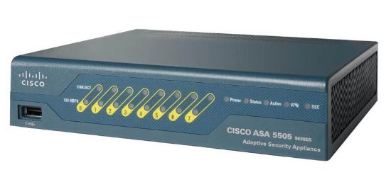 Picture of ASA5505-K8 Cisco ASA 5505 8 ports Network Security Appliance | Refurbished