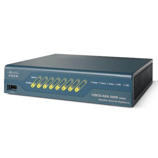 Picture of ASA5505-SSL10-K9 Cisco ASA 5505 VPN Adaptive Security Appliance | Refurbished