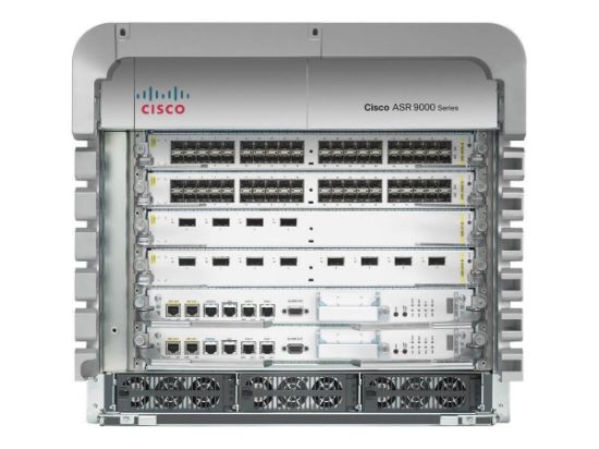 Picture of ASR-9006-DC Cisco 9006 Aggregation Services Router - 6 Slots - Rack-mountable | Refurbished