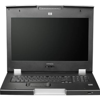 Picture of AZ870A HP TFT7600 G2 Rackmount LCD 1 Computer(s) 17" LCD 1600 x 900 2 x PS/2 Port 1 x USB 1 x VGA. Refurbished.