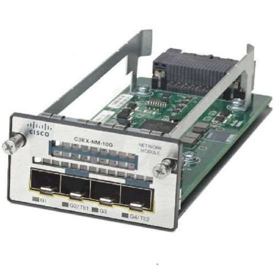 Picture of C3KX-NM-10G= Cisco Catalyst 3K-X 10 Gbps Network Module | Refurbished