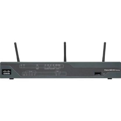 Picture of C881W-E-K9 Cisco 881 Ethernet Security Wireless 1 Port Router | Refurbished