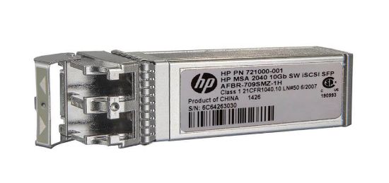 Picture of C8R25SB HPE 10GB Short Wave Iscsi Sfp+ 4-Pack Transceiver For Hp Msa 2040 Storage. New Bulk Pack.
