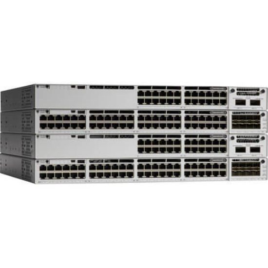 Picture of C9300-24S-A Cisco Catalyst 9300 24-Ports Ge SFP Ports Modular Uplink Switch | Refurbished