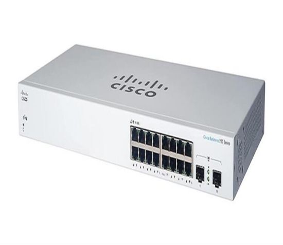 Picture of CBS220-16P-2G Cisco Business 220 Series 16 Ports Ethernet Switch | New Factory Sealed