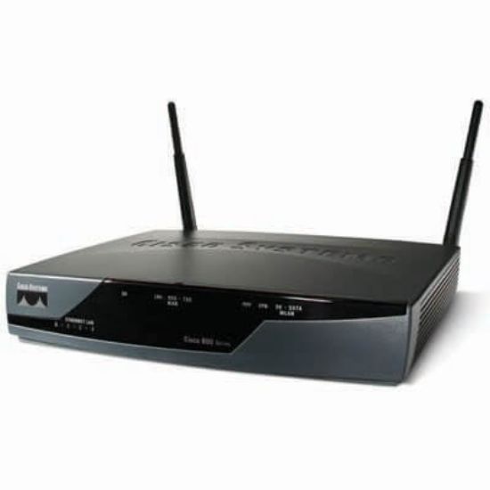 Picture of CISCO871W-G-A-K9 Cisco 4 Ports Wireless Router | New Bulk Pack