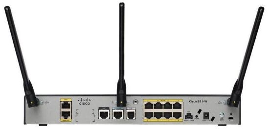 Picture of CISCO891W-AGN-A-K9 Cisco 891 GigaE SecRouter w/ 802.11n a | New Factory Sealed