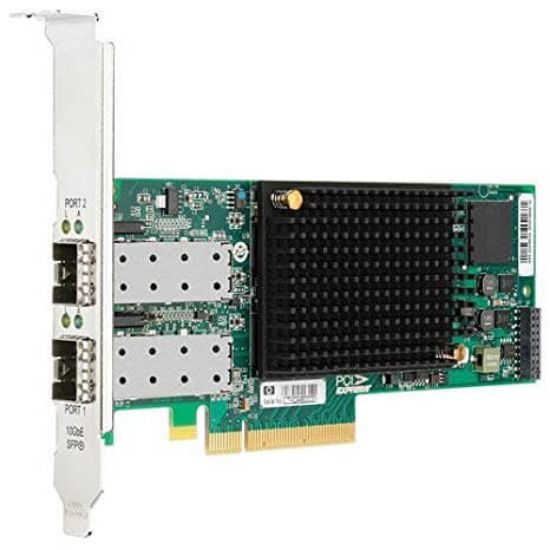 Picture of CN1000E-HP HP Storageworks Dual Port PCI Express 2.0 X8 Converged Network Adapter. New Bulk Pack.