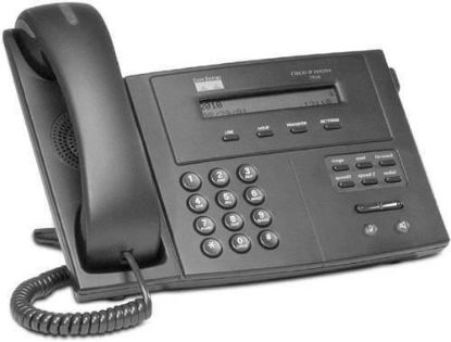 Picture of CP-7910 Cisco Unified 7910 IP Phone - Cable - Wall Mountable, Desktop - Dark Gray - 1 x Total Line - VoIPStation 1 x Network (RJ-45) | Refurbished