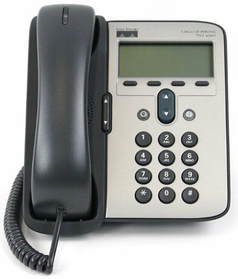 Picture of CP-7912G Cisco 7912G with 1 Line IP Phone | Refurbished